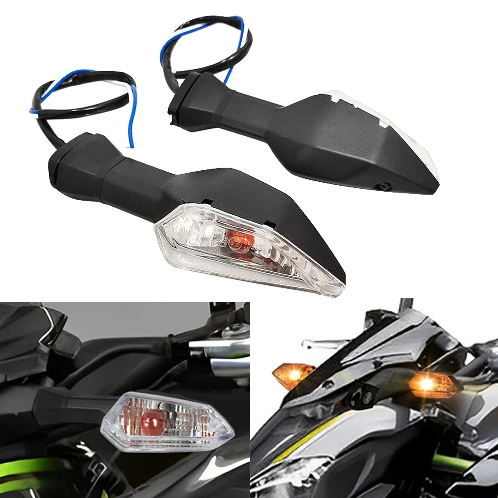 

Передние указатели поворота для мотоциклов, подходят для Kawasaki Z250 Z300 Z650 Z900 Z1000 KLE Versys 650 2017 2018 2019 2020