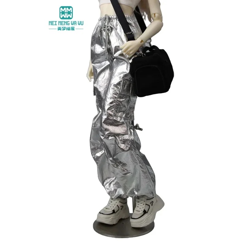 เสื้อผ้าสำหรับตุ๊กตา กางเกงคาร์โก้แฟชั่น สีกากี สีน้ำเงินเดนิม เหมาะสำหรับตุ๊กตาขนาด 43-60 ซม. 1/3 1/4 BJD เสื้อผ้าตุ๊กตา DD SD MSD