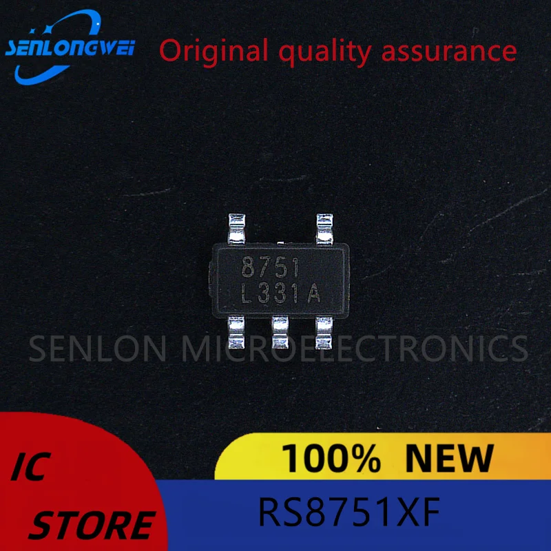 New original RS8751XF SOT23-5 Rail-to-rail output CMOS High Speed ​​Operational Amplifier