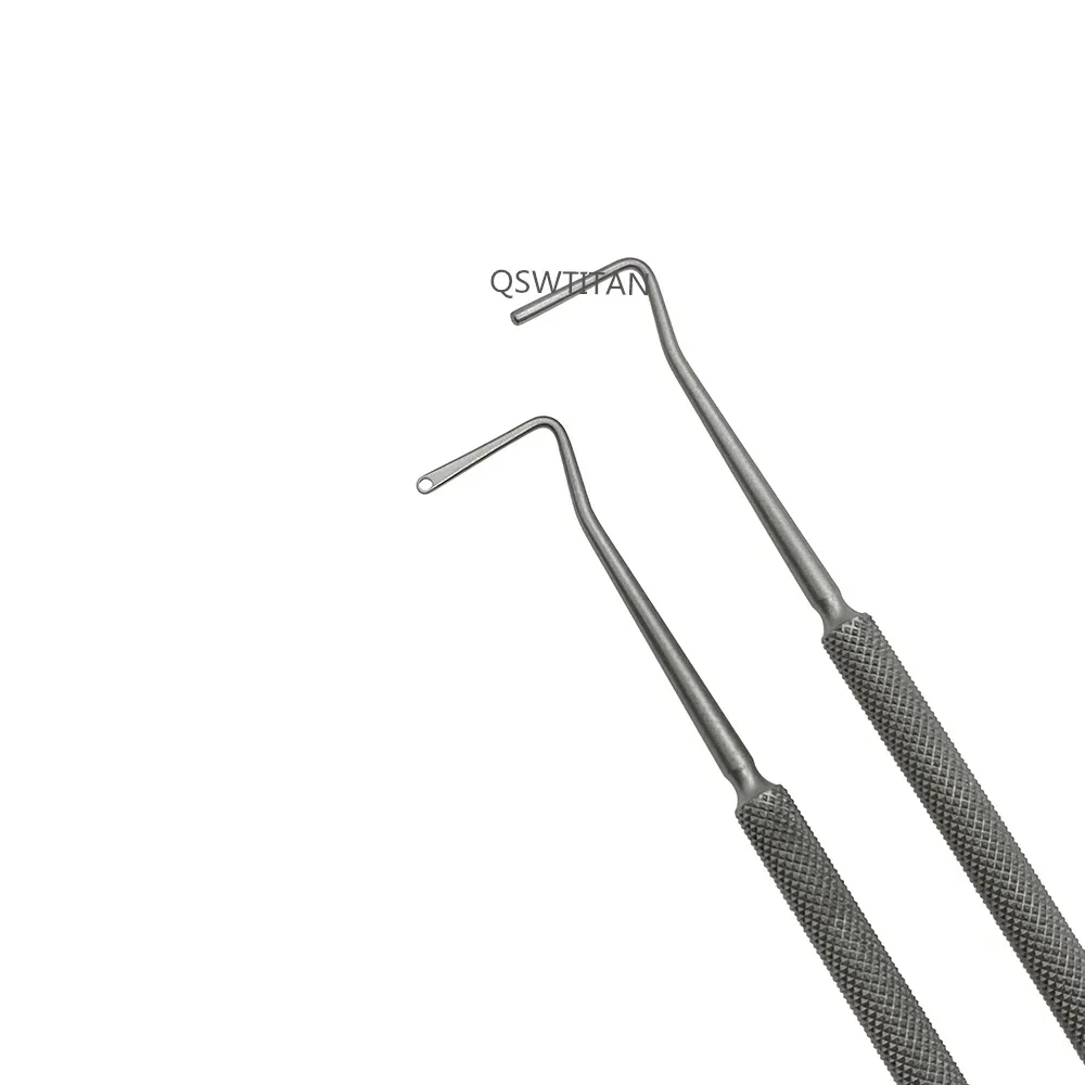 Strabismus Hook 120mm Ophthalmic Hooks Eye Surgical Instrument Stainless Steel 1pc