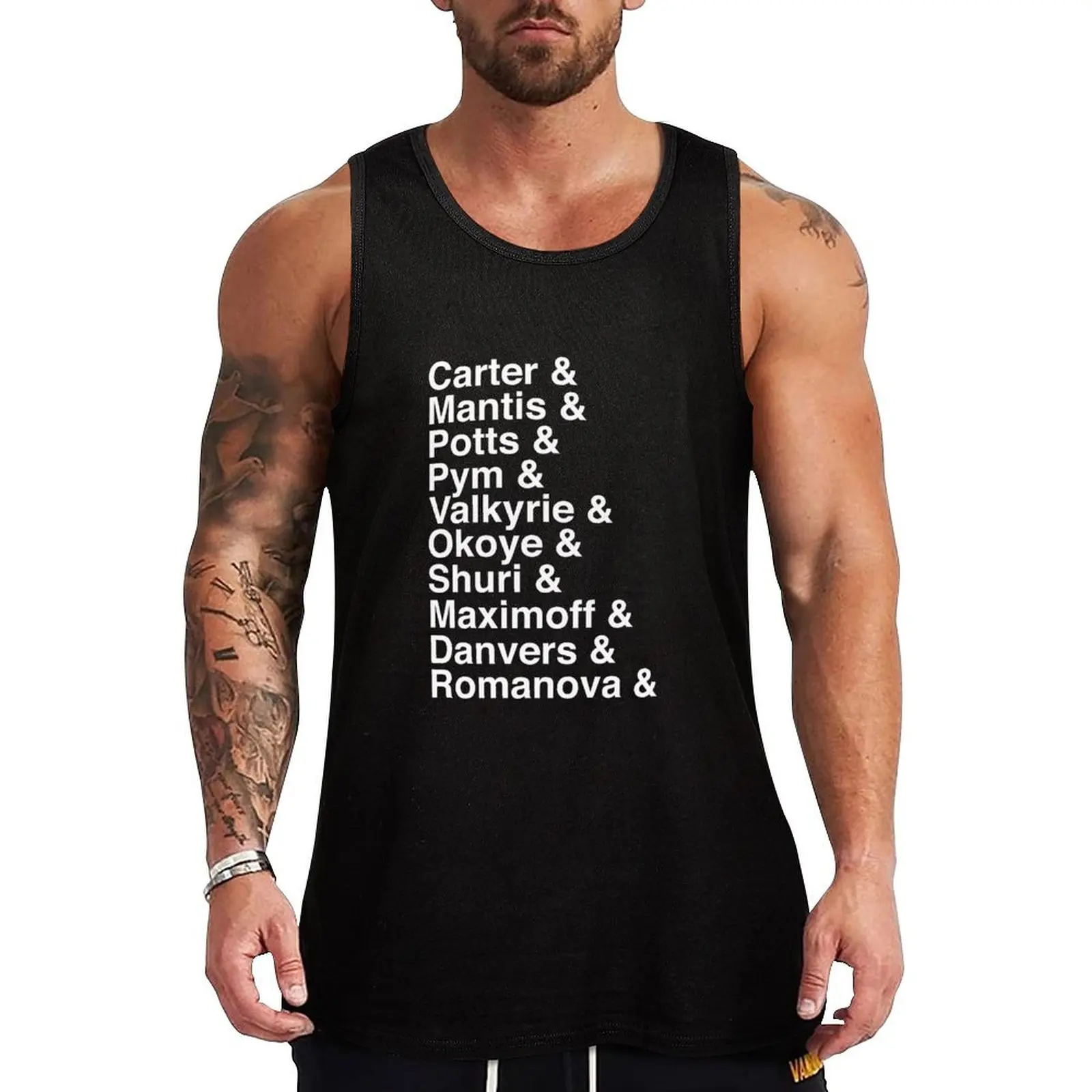 She's Got Help. Tank Top vests for men Men sleeveless tee summer clothes