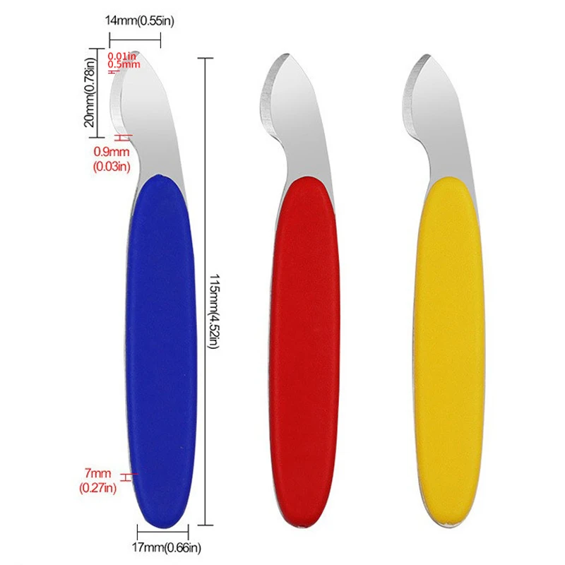 10pcs Metal Watch Case Opener Watch Back Cover Remover Pry Knife For Opening Parts Hand Maintenance Tool Watchmaker Repair Tools