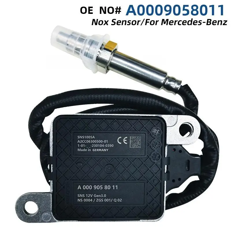 

A0009058011 SNS1005A Original New Nitrogen Oxygen NOx Sensor For Mercedes-Benz W167 W205 W213 W222 W238 W257 W447 W463 w907 W910