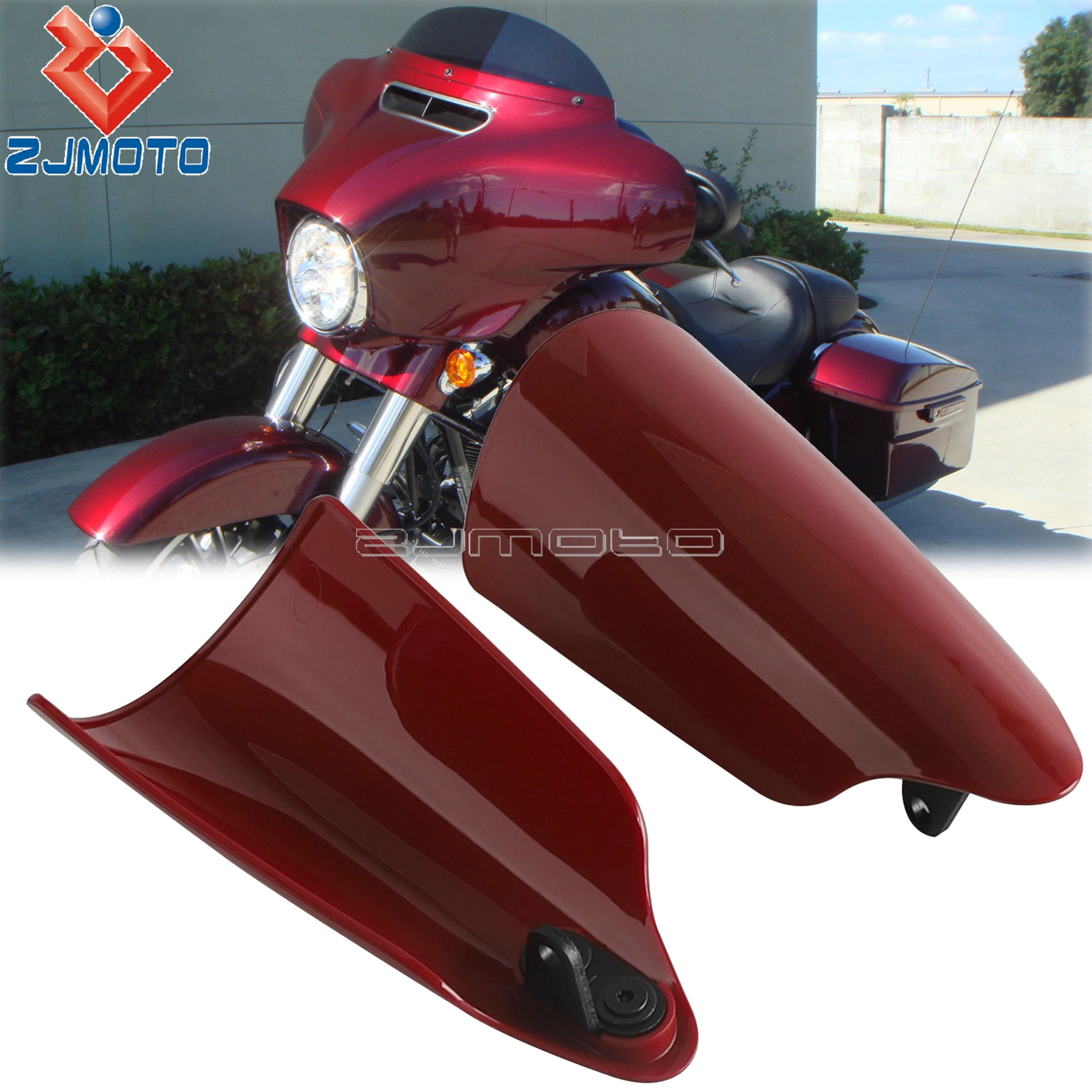 For Harley Toruing Street Glide FLHX 14-20 Electra Glide FLHTP FLHT 19-20 Hand Wind Motorcycle Cold Windshield Handguards Cover