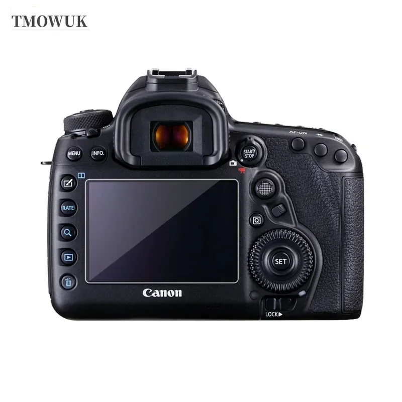For Canon 5D3 5D4 5DR 5DS 1DX Tempered Glass Screen Protector 9H Hardness HD Clear Anti-Scratch LCD Guard Film TMOWUK