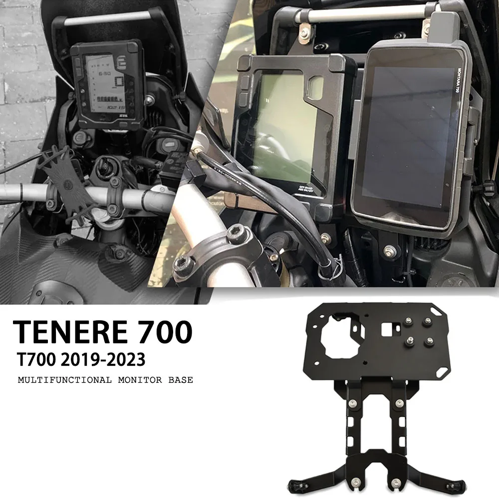 

2019-2023 Tenere 700 Mobile Phone Navigation Holder For Yamaha Tenere700 T 700 T700 Multifunctional Monitor Base GPS Stabiliser