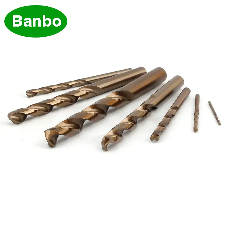 

M35 Cobalt twist drill electric drill bit For iron metal stainless steel 1.0 1.2 1.8 2.5 3.1 3.4 3.9 4.7 5.6 7.4 8.1 9.5 11 12mm