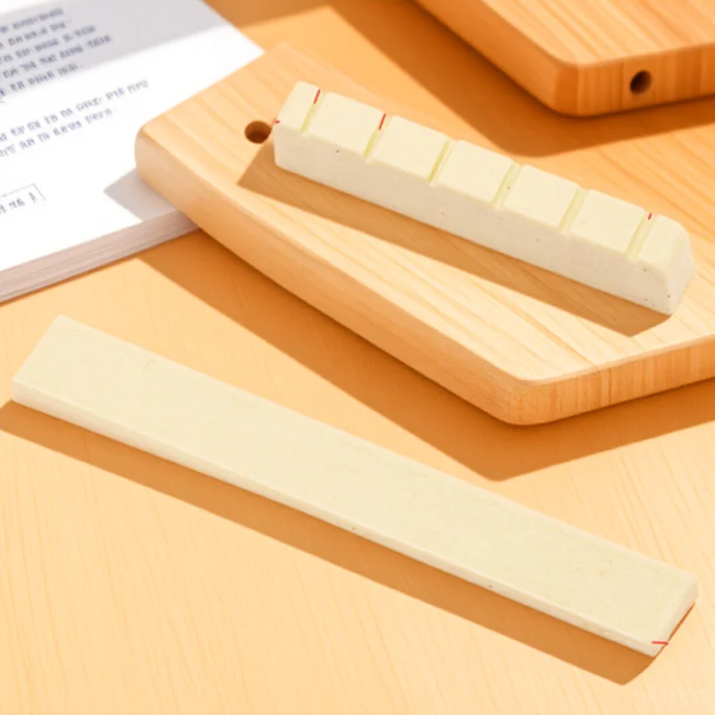 

Plastic Guitar Nut and Saddle Replacement Yellow Easy to Cut for Better Sound Classic Guitar Accessory Saddle and Nut Kit