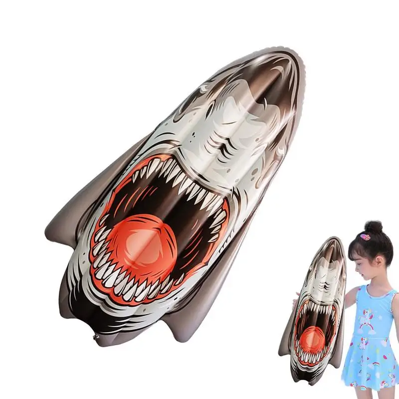 

Beach Float Board Inflatable Floating Board For Pool Water Sports Toy Shark Shape Inflatable Pool Toys For Boys Girls Kids Teens