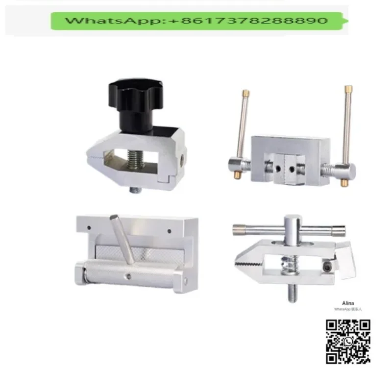 Weidu push-pull force gauge testing machine fixture wire distribution with terminal jaw tines to clamp peeling fixture