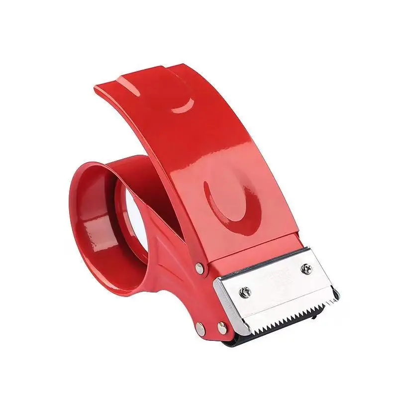 Metalowy dozownik taśmy klejącej Ręczne uszczelnianie Dozownik taśmy pakowej Przecinarka Prasa do kartonów Szerokość 48 mm Maszyna do cięcia opakowań