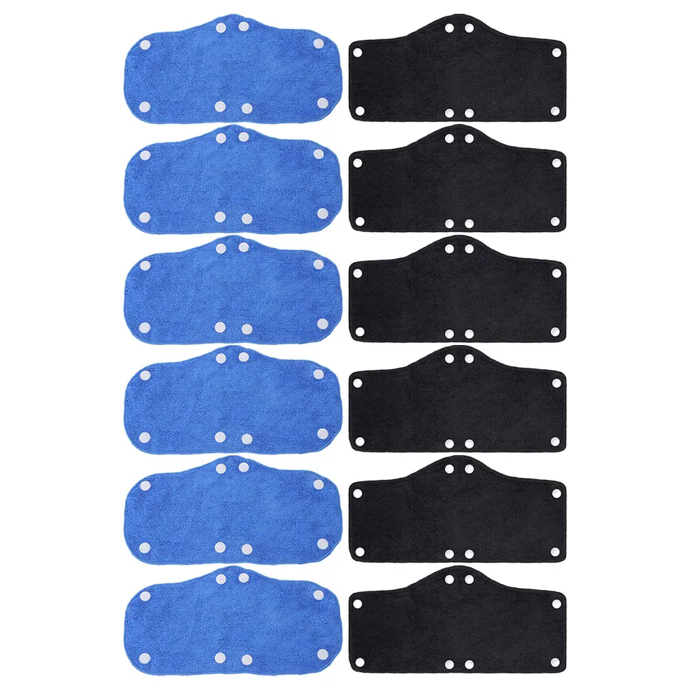 

12 Pcs Construction Sweat Absorbent Safety Pad Hard Hat Sweatband Tether Towel