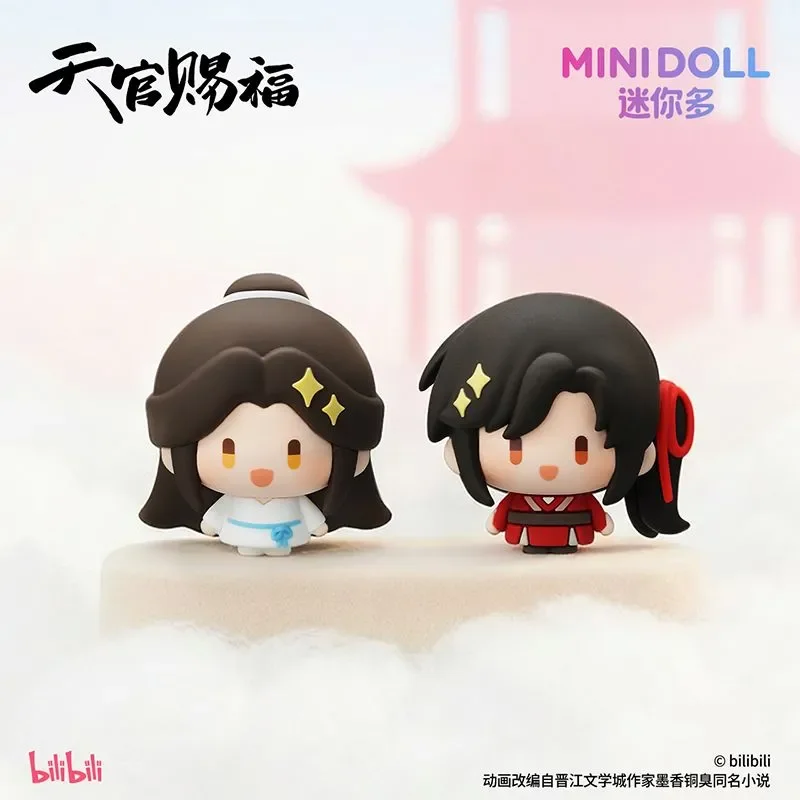 

Minidoll Blind Box Tian Guan Ci Fu Tgcf Xielian Huacheng Anime Collectible Toy Model Ornament Desktop Decor Anime Gift