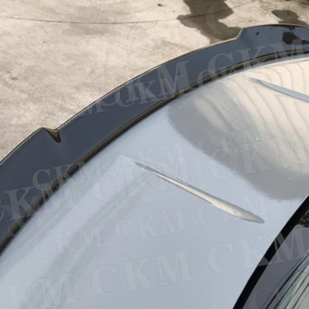 

CKMUUER Carbon Duckbill Rear Trunk Wing Spoiler Rear Deck Spoiler Auto For BMW 2 Series F22 F87 M2 Coupe 2014-2019