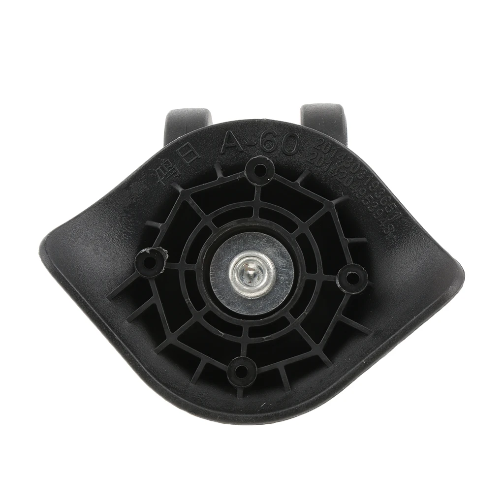 Replacement Luggage Wheels PVC Metal Universal Mute Suitcase Swivel Castors Easy Install Accessories for Travel Bags