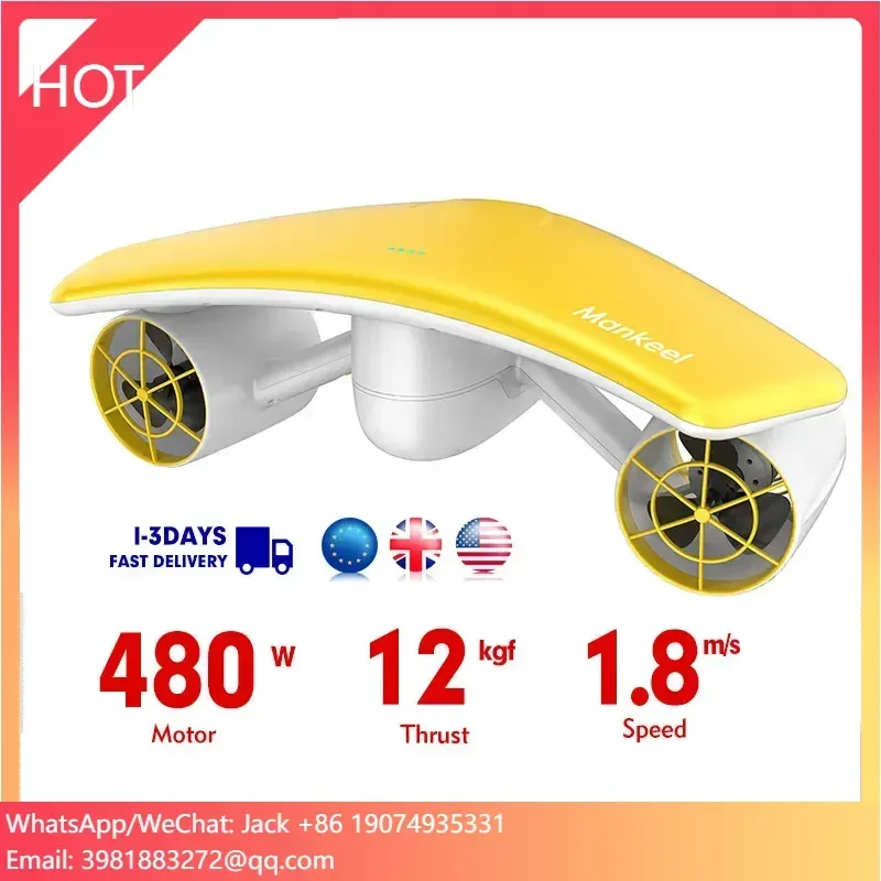 Mankeel W7 Eu Us Au Magazijn Snelle Msds Goedgekeurd Sublue Duiken Onder Water Elektrische 500W Acqua Zee Onderwater water Scooter