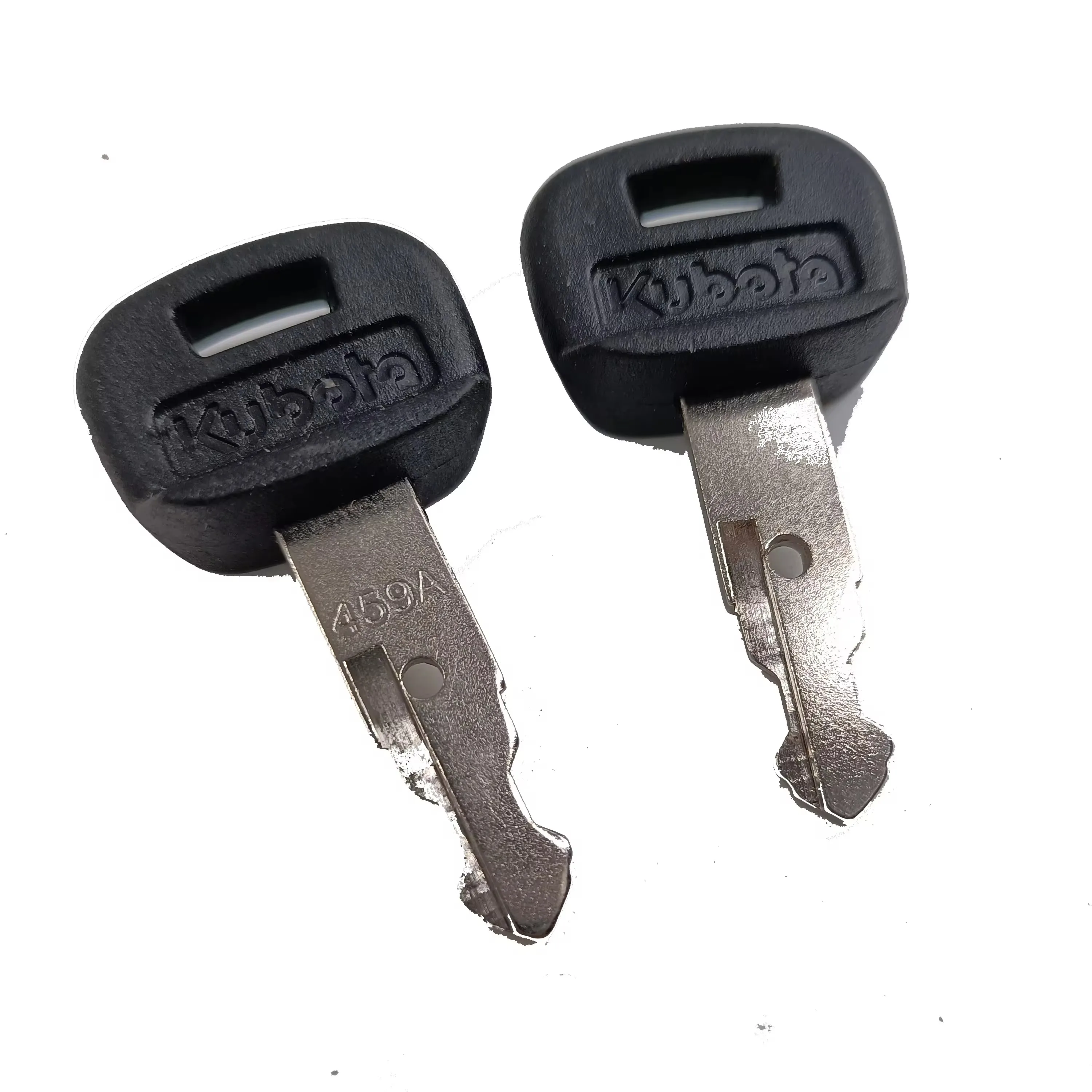 

2PCS Excavator Parts For KUBOTA with Black Logo U15 20 30 155 163 165 175 Start Key Ignition Starting Key Side Door Key