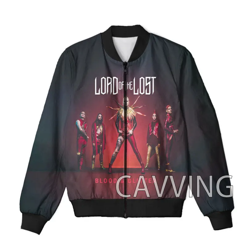 

CAVVING 3D Printed LORD OF THE LOST Rock Zipper Bomber Jackets Men Overcoat Mens Coat Zip Up Jackets for Women/Men