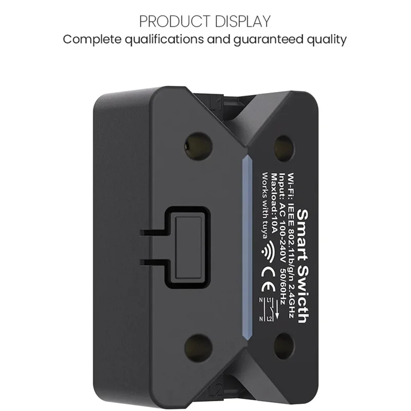 A99E-Tuya Wifi Smart Circuit Breaker Tuya Wifi Smart Circuit Breaker 10A Smart Circuit Breaker