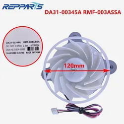New RMF-003ASSA DC12V Fridge Radiator DA31-00345A Cooling Fan For Samsung Refrigerator Freezer Parts