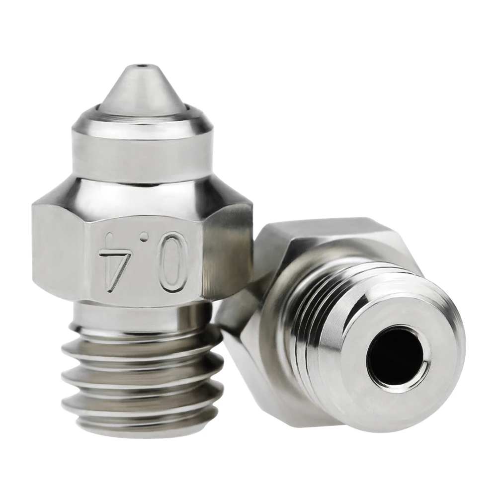 

Bimetal MY Nozzle 550C Degree High Temperature Copper Plated MK8 Bimetallic MY Nozzles for Ender 3,V2 Ender 5 CR10 3D Printer