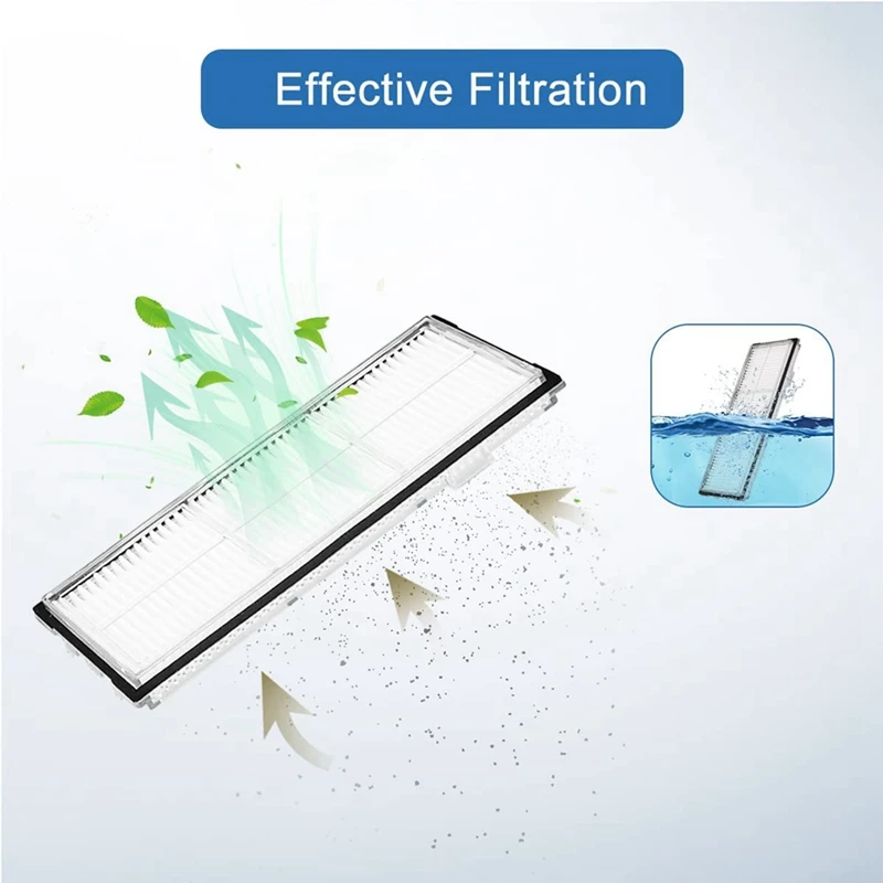 Spare Part For Roborock S7 T7S T7 Robot Vacuum Cleaner, Including Wipes, Filters, Side Brush And Main Brush