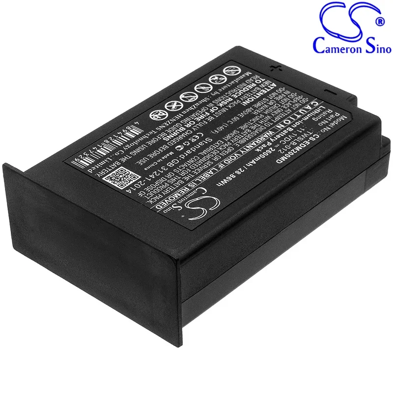 Li-ion Battery for Edan 11.1V 2600mAh Compatible Models: IM3,IM12,IM20,iM20 Transport Patient Monitor, V5, V6