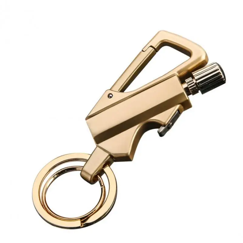 

Creative Multi-Functional Portable Lighter Keychain with Waterproof Bottle Opener Key Chain Lighter