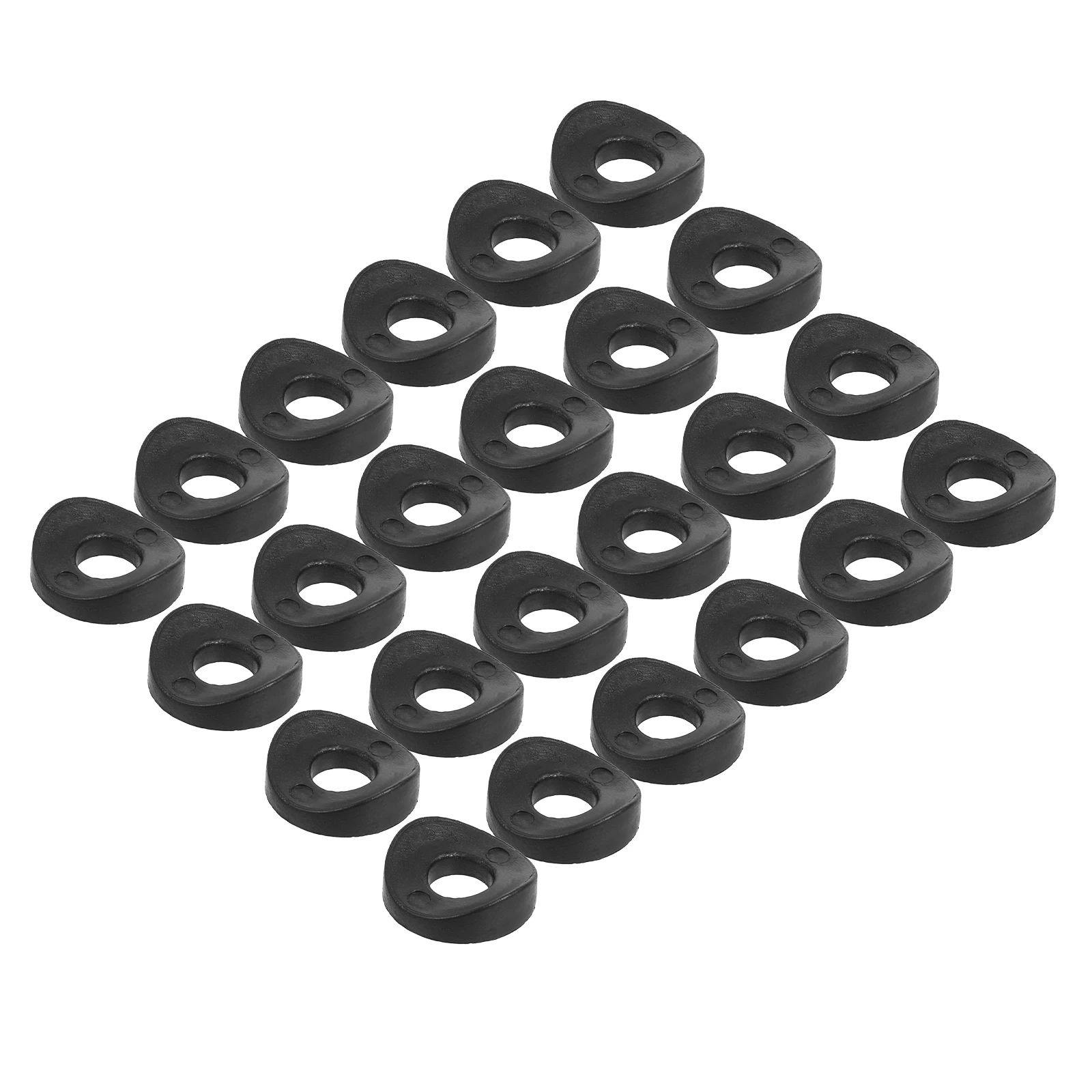 

100pcs Duckbill Washers Plastic Heavy Duty Lightweight Easy Installation Humid Resistant Pocket Washer Rubber
