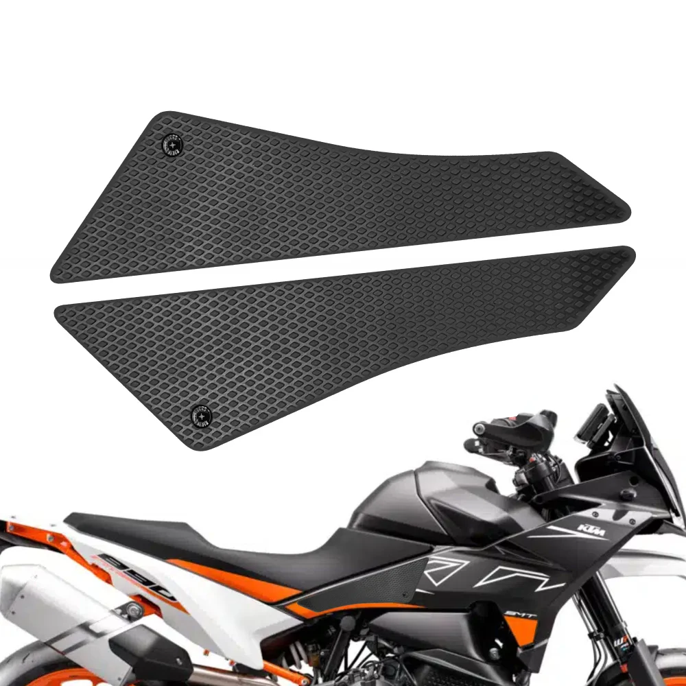 Motorcycle Tank Traction Pad Anti Slip Sticker Gas Knee Grip Protector For KTM 890 SMT 2023 2024