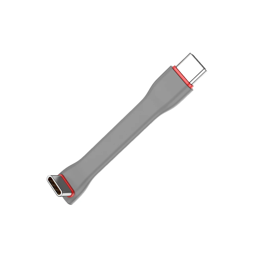 20Gbps L-Type USB Cable C to C PD 3A 60W 75MM Mobile Power USB-C Cable for iPhone15Pro MacBook Charging Bank Laptop Tablet