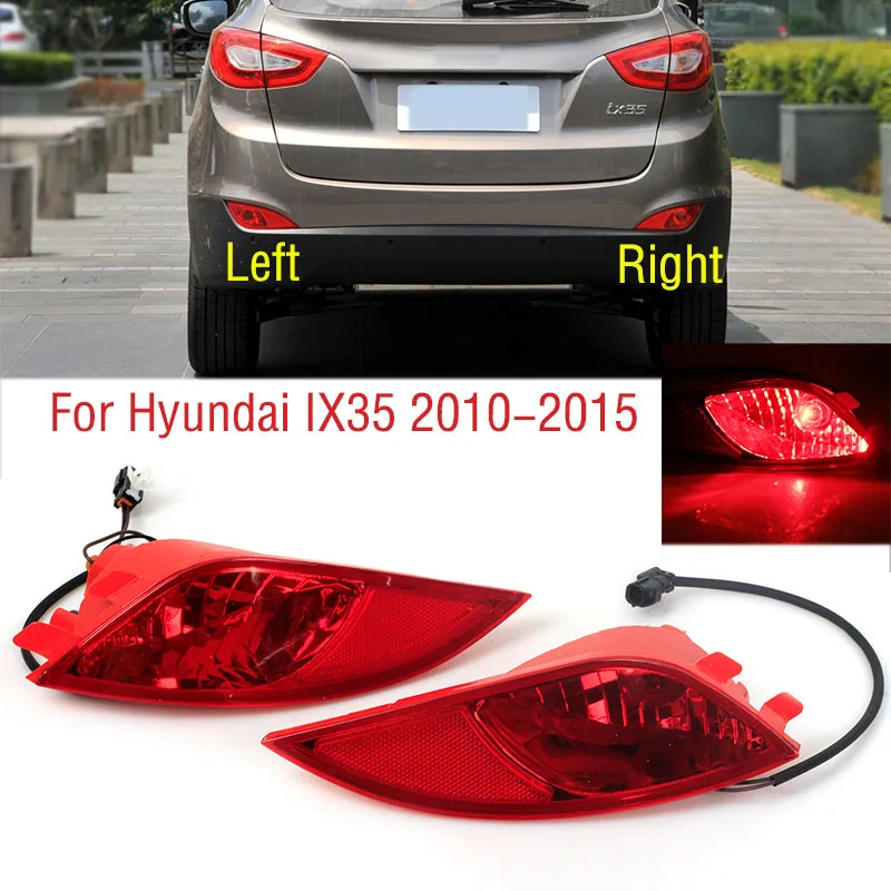 For Hyundai IX35 2010 2011 2012 2013 2014 2015 Car Rear Bumper Brake Light Tail Warming Turn Signal Reflector Lamp