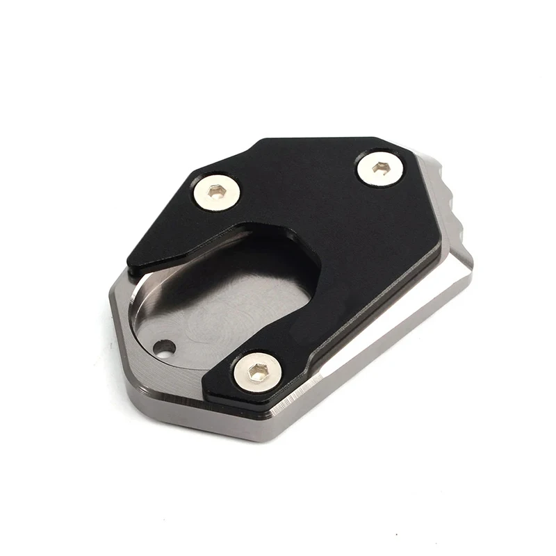 CNC Side Stand Pad for KAWASAKI NINJA 300 650 1000 ER6F Ninja650 ZX6R ZX10R ZX12R Motorcycle Plate Kickstand Extension Keychain