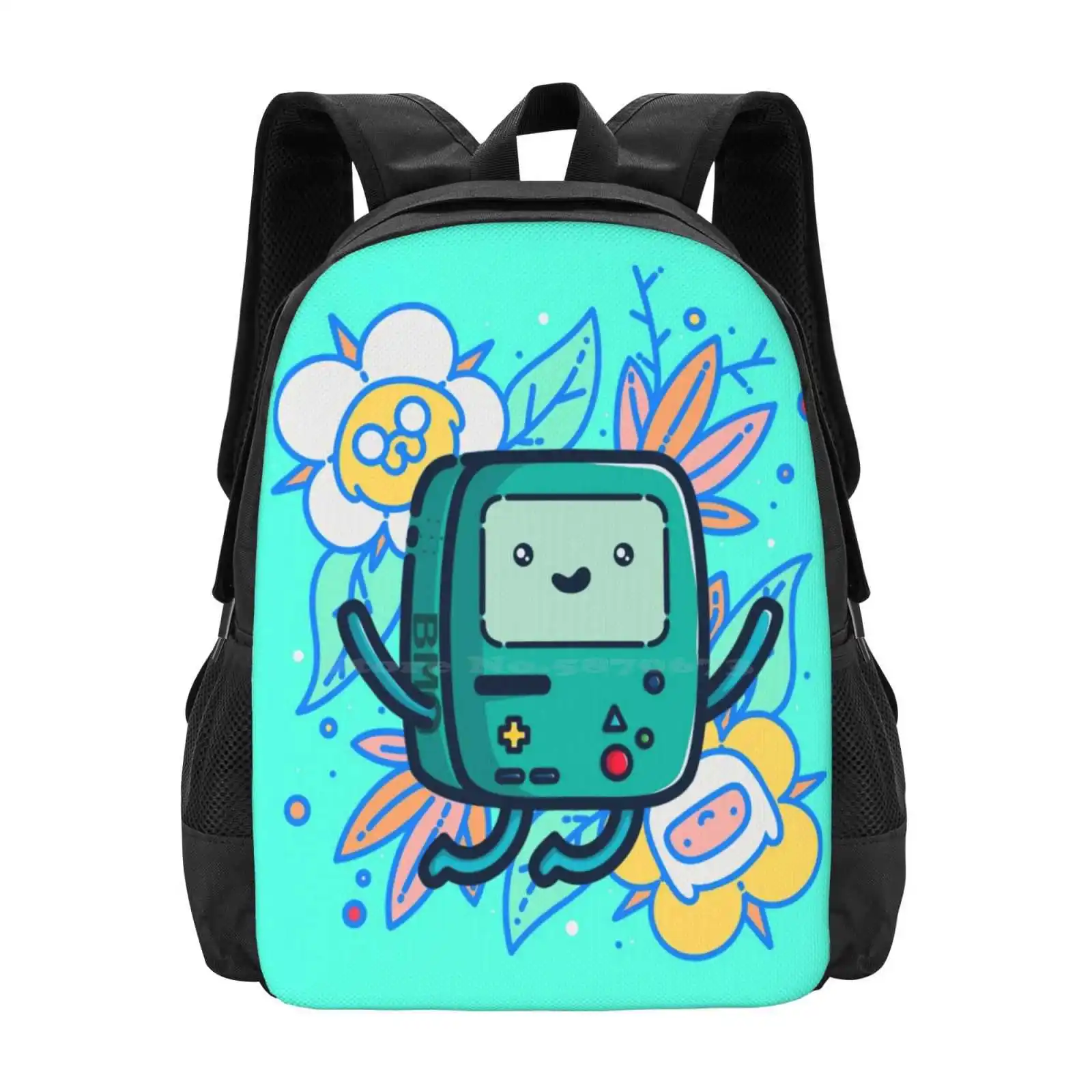 Adventure Time - Super Cute Bmo! Hot Sale Schoolbag Backpack Fashion Bags Adventuretimerbppsubmission Bmo Beemo Adventure Time