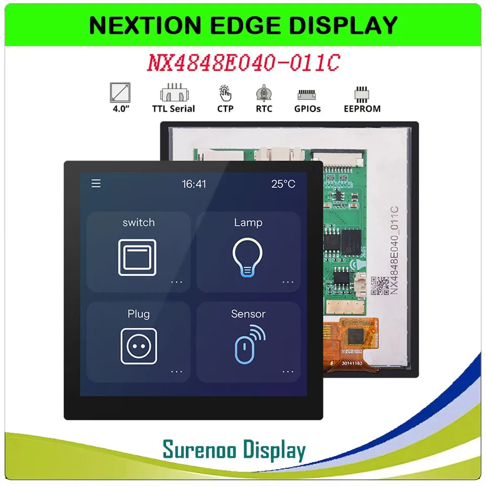 Nextion Edge HMI Display NX4848E040-011C 4.0