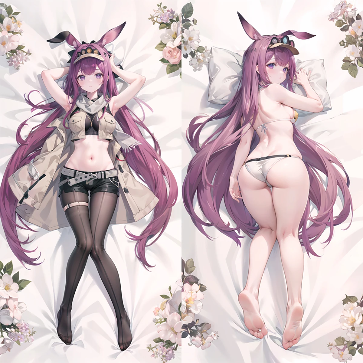 

Sexy Dakimakura Pillowcase Anime Game Arknights Ray Otaku Waifu 180cm Life Size Hugging Body Pillow Cover