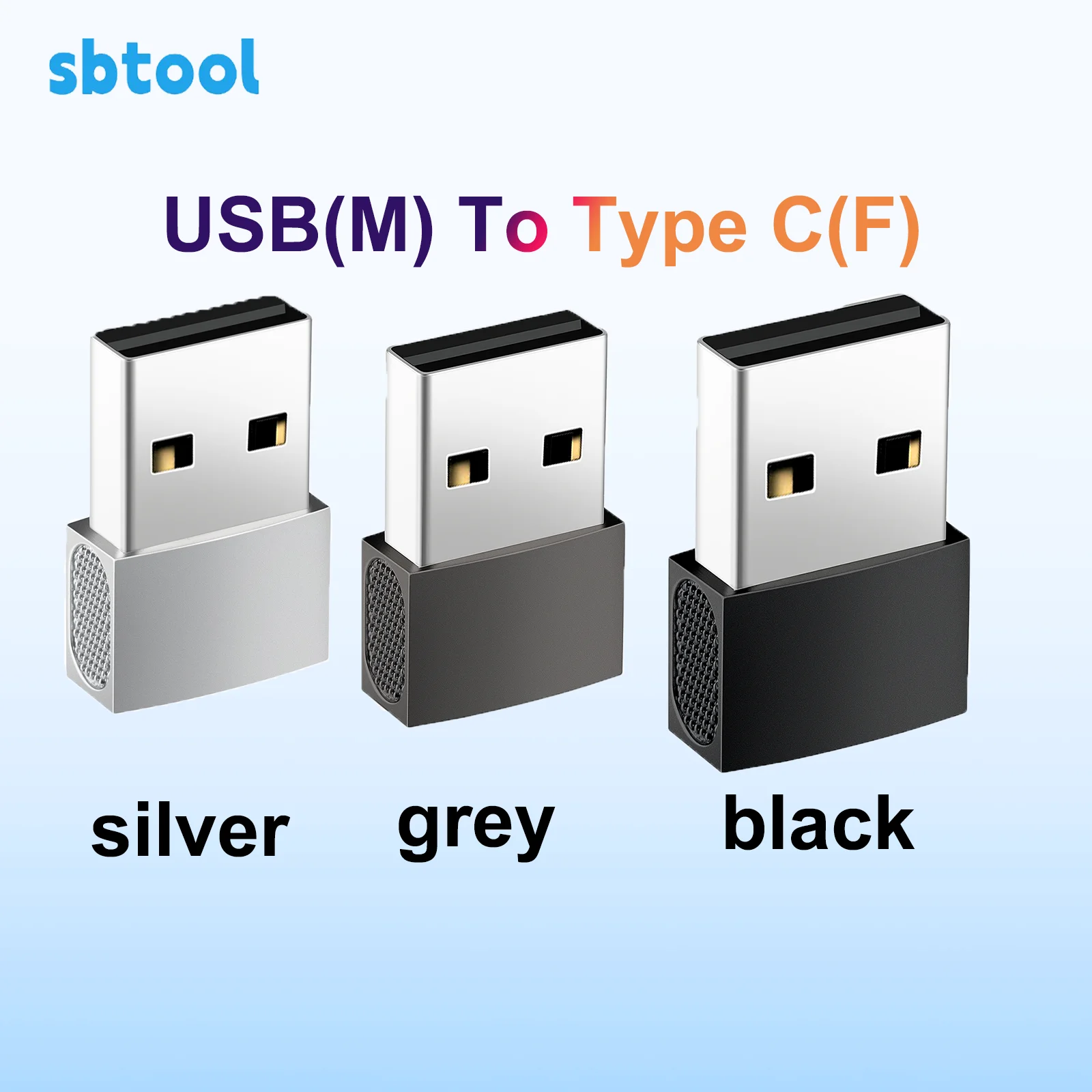 Usb2.0 Male to Type-C Female Adapter