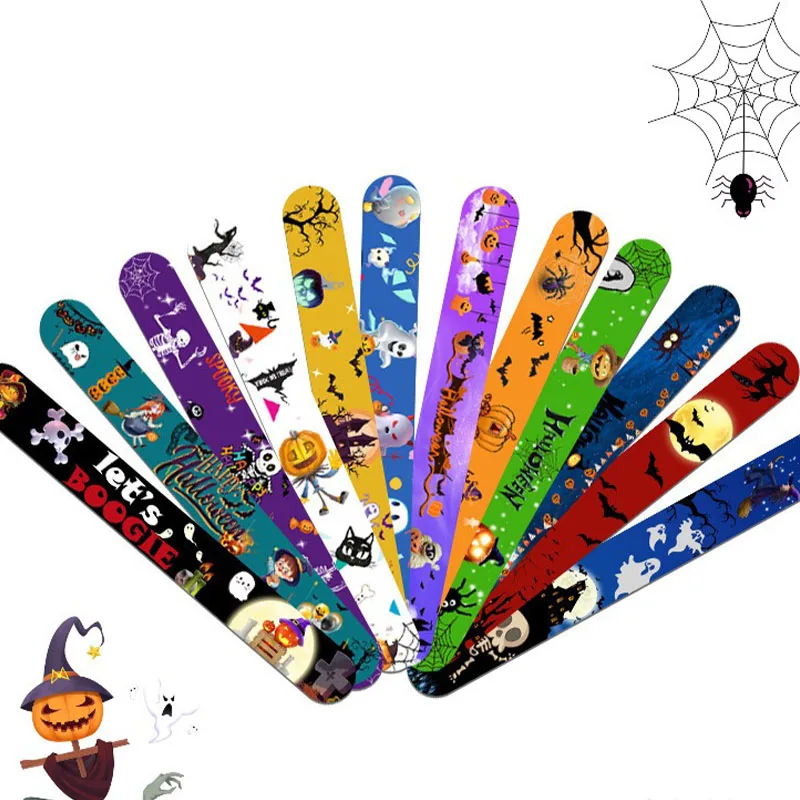 

5/10 Halloween clapping ring toys, pumpkin decorations, bat bracelets, Halloween party favorites, children's gifts, Pinata fun b