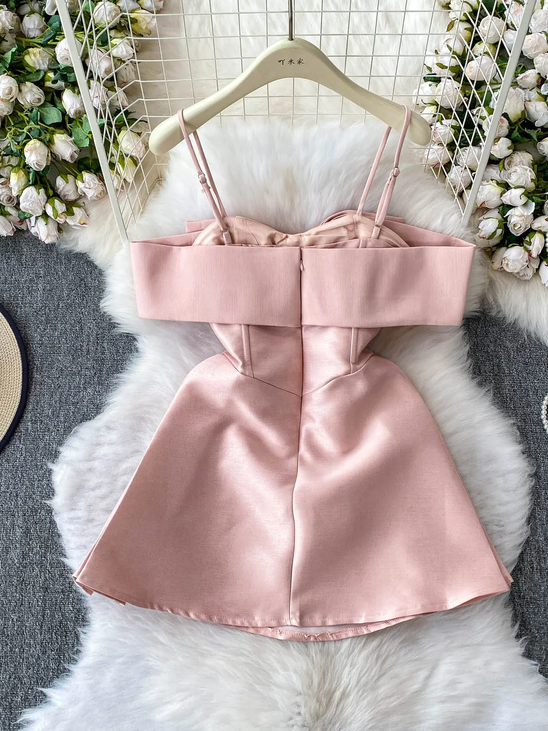 Ele Satijnen Knoopriem Dr Dames Zomer Afslankende Fibone Design Little Bla Dr Hoge Taille A-lijn Rok