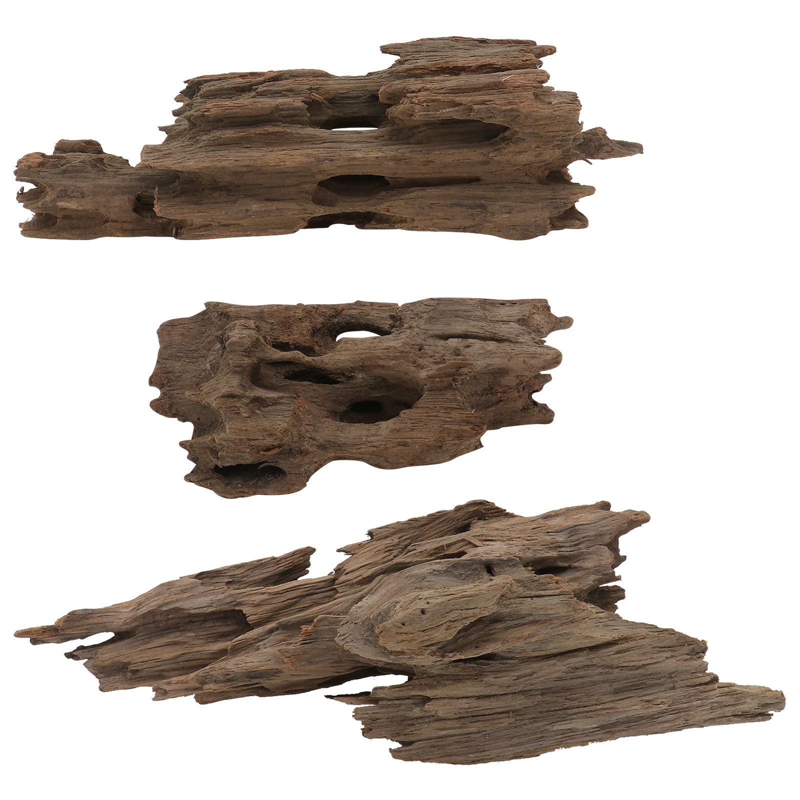 

Natural Shrimp Hideout Fish Tank Decor Aquarium Driftwood Waterproof Non Fading Root nament for Freshwater Seawater Home