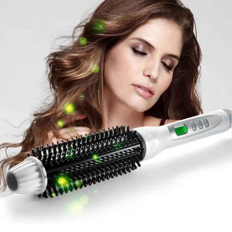 

Hair Curler Hot Brush Hair Straightening Eectric Brush Curling Iron LCD Display Hair Styling Hair Styling Appliances 22/26/32mm