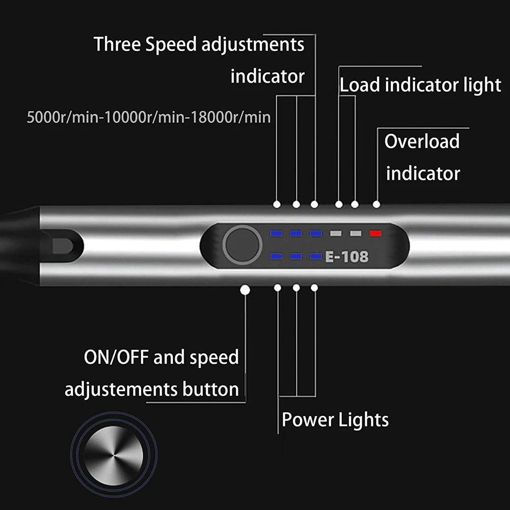 Electric Engraving Pen with 36 Bits, USB Rechargeable Cordless Engraving Machine, DIY Rotary Engraver for Jewelry