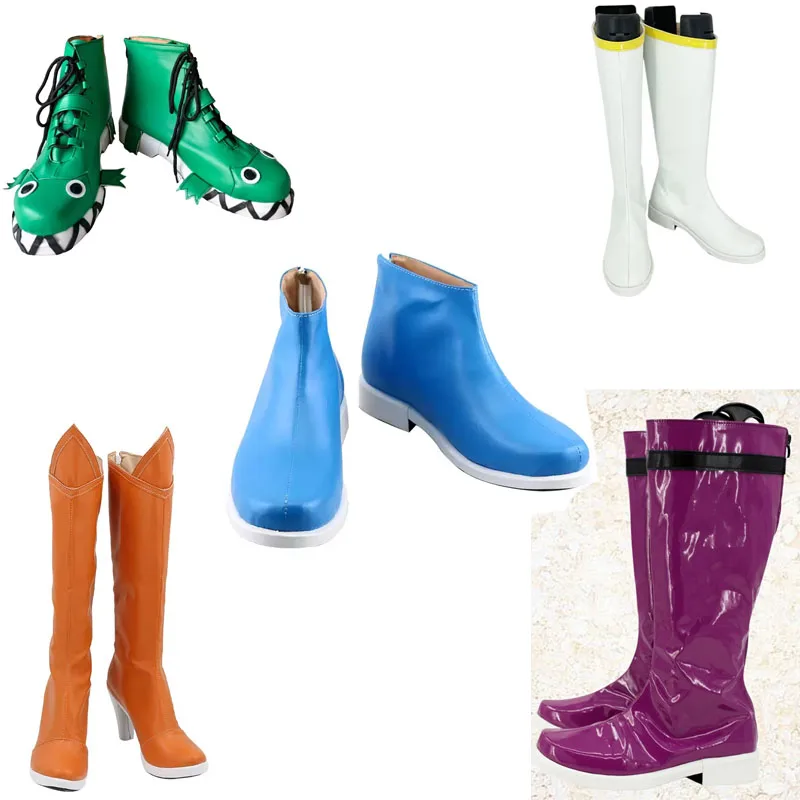 

Anime School Iruma Suzuki Luzum Amelie Clara Nabeshirusu Alice Hachi‌ Boots Cosplay Shoes Adult Girls Man Women Custom made