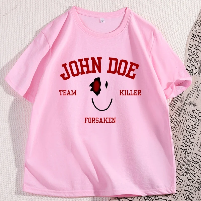 Forsaken T-shirt Men Women Video Game Lover T-Shirt Casual Short Sleeve Round Neck Printed Tshirt Summer Y2k Man Clothing Tops