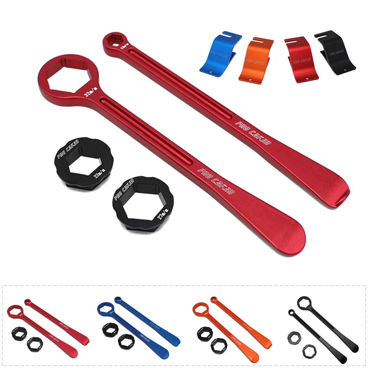 

10/13/22/27/32mm Tire Lever Wrench Tool Tire Bead Buddy For Husqvarna Husaberg TE FE TC FC TX FX FS 125 250 350 390 450 501 S