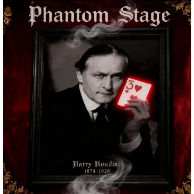 Phantom Stage Magic Trick Instant Frame Prediction for Party & Comedy Illusion, Mentalism Gimmick Prop ‌Rezi Hide Sergey Koller