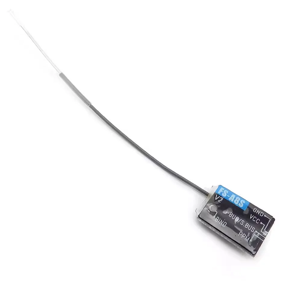 Flysky FS-A8S FS A8S 2.4G 8CH Mini Receiver with PPM i-BUS SBUS Output for Drone Quadcopter Spare Parts Accessories