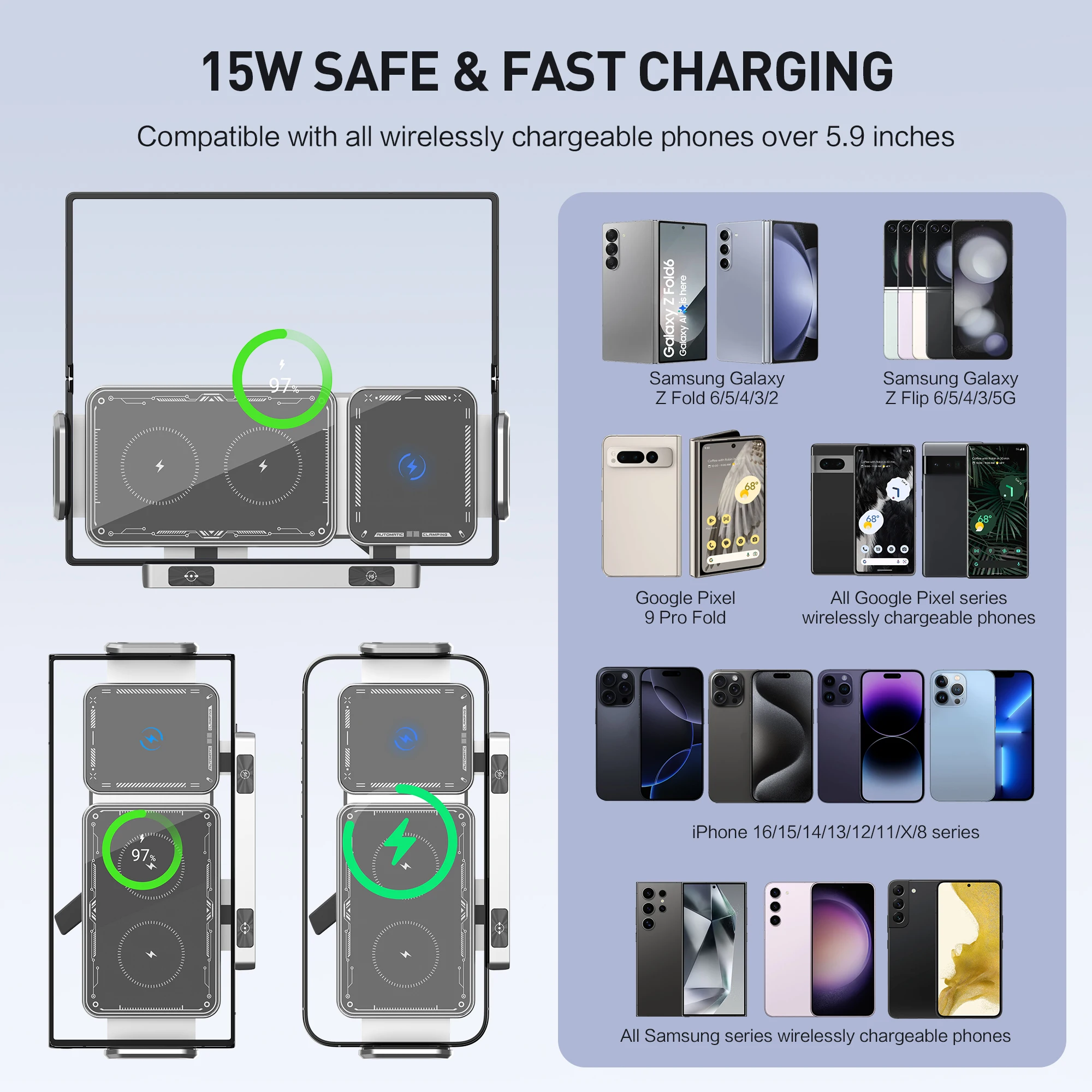 Thumbnail 2 - #9 Trending Wireless Car Chargers Right Now