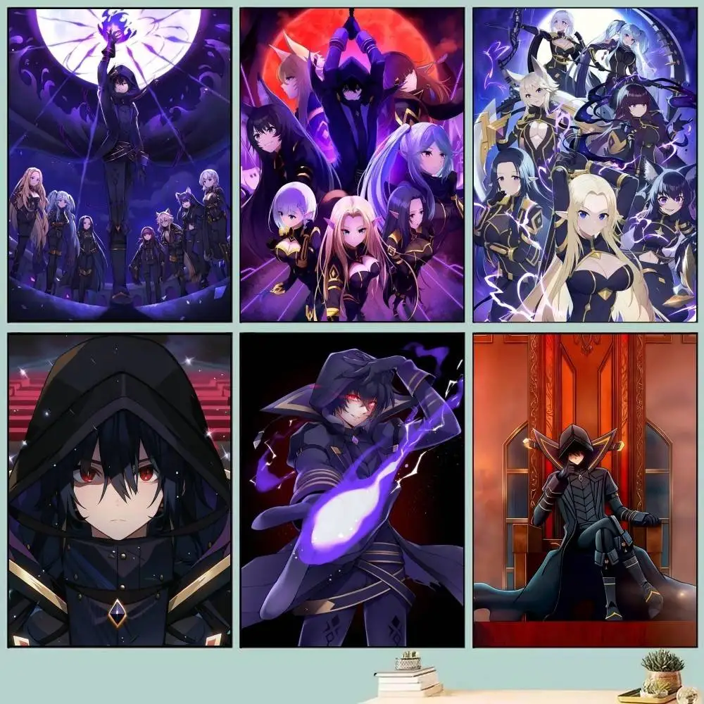 Anime The E-Eminence in Shadow Posters Self Adhesive Waterproof Ideal For Living Room Bedroom Bar Decoration