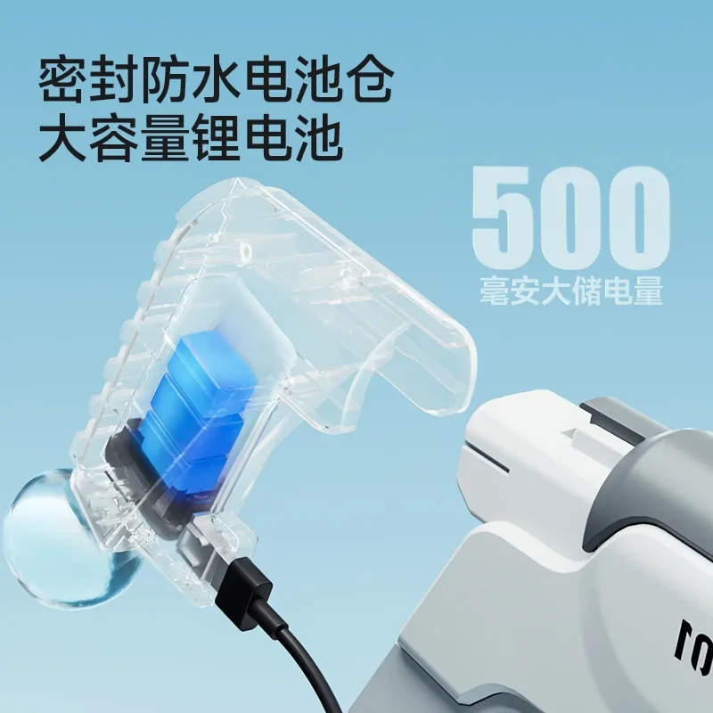 Pistola de água automática brinquedos com luz tiro contínuo pistola de água spray blaster ao ar livre praia piscina brinquedo para crianças meninos adulto